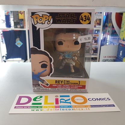 Immagine di POP! STAR WARS REY (TWO LIGHTSABERS)