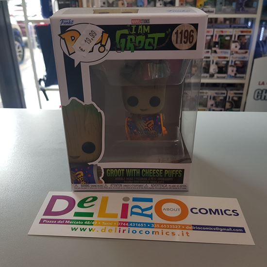 Immagine di POP! I AM GROOT GROOT WITH CHEESE PUFFS