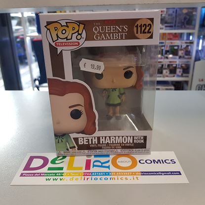 Immagine di POP! TELEVISION THE QUEEN GAMBIT BETH HARMON WITH ROOK