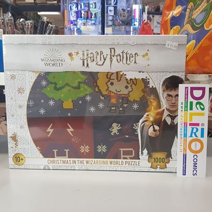 Immagine di PUZZLE 1000 PEZZI CHRISTMAS AT HOGWARTS