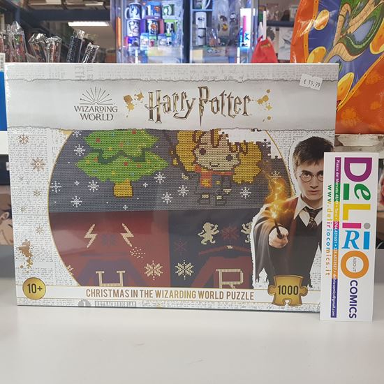 Immagine di PUZZLE 1000 PEZZI CHRISTMAS AT HOGWARTS