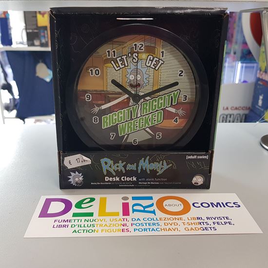 Immagine di OROLOGIO DA TAVOLO RICK AND MORTY