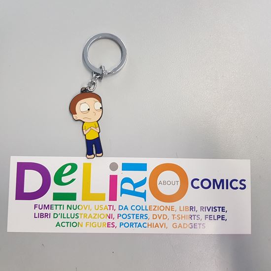 Immagine di PORTACHIAVI RICK & MORTY IN METALLO