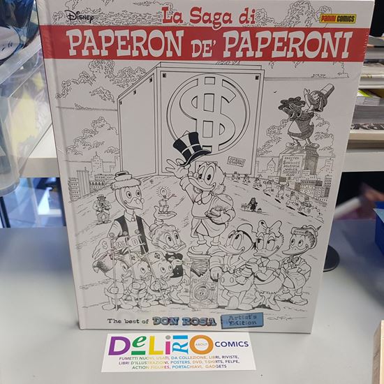Immagine di LA SAGA DI PAPERON DE' PAPERONI - THE BEST OF DON ROSA ARTIST'S EDITION
