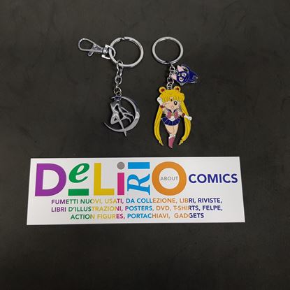 Immagine di PORTACHIAVI SAILOR MOON METALLO