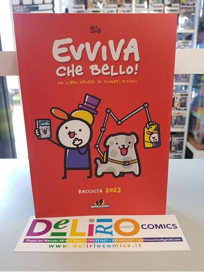 Immagine di EVVIVA CHE BELLO! UN LIBRO GROSSO DI FUMETTI PICCOLI - RACCOLTA 2022
