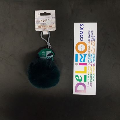 Immagine di PORTACHIAVI HARRY POTTER POM POM SERPEVERDE