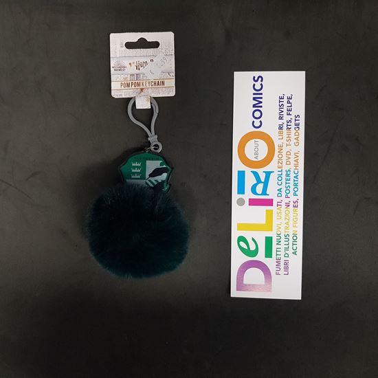 Immagine di PORTACHIAVI HARRY POTTER POM POM SERPEVERDE