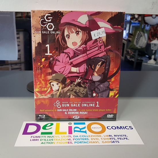 Immagine di BLU RAY + DVD SWORD ART ONLINE GUN GALE ONLINE 001