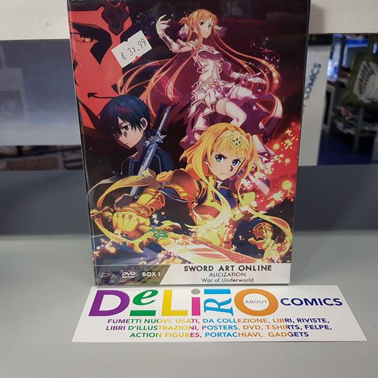 Immagine di DVD SWORD ART ONLINE ALICIZATION WAR OF UNDERWORLD EDIZIONE LIMITATA E NUMERATA