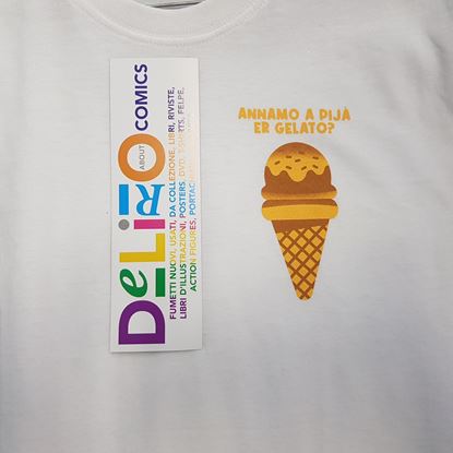 Immagine di T-SHIRT ER GELATO UNISEX TAGLIA L