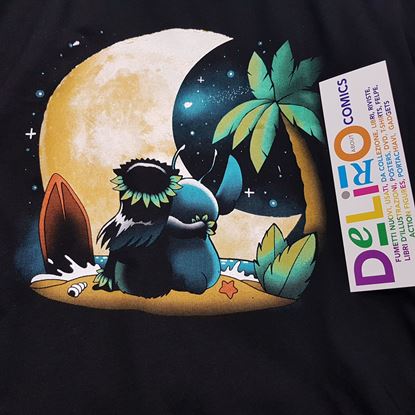 Immagine di T-SHIRT HAWAII MOON LADIES TAGLIA L