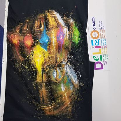Immagine di T-SHIRT M/C GUANTO THANOS TAGLIA M