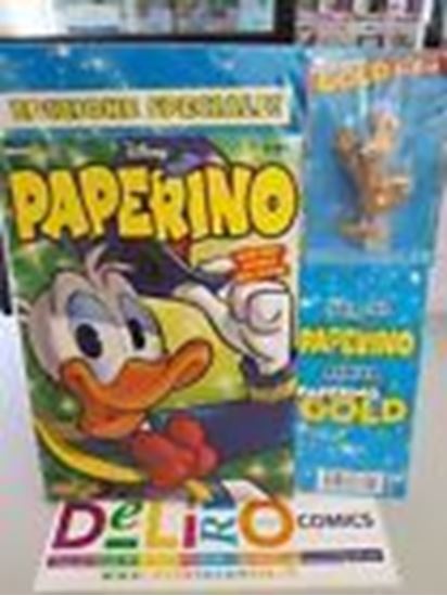 Immagine di PAPERINO + STATUA PAPERINO GOLD 493