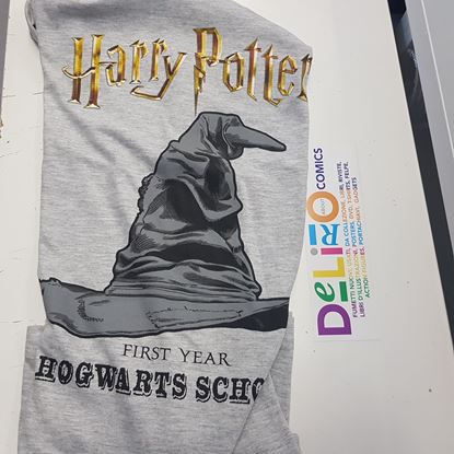 Immagine di T-SHIRT M/C HARRY POTTER HOGWARTS SCHOOL TAGLIA M