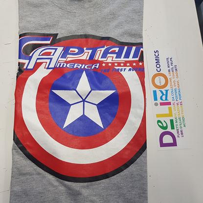 Immagine di T-SHIRT M/C CAPITAN AMERICA TAGLIA S