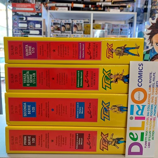 Immagine di GLI ALBI DI TEX SERIE 1-2-3-4-5
