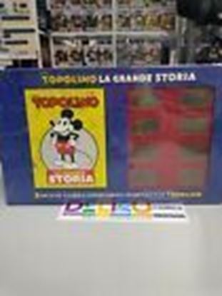 Immagine di TOPOLINO LA GRANDE STORIA FRANCOBOLLI IN METALLO DI TOPOLINO