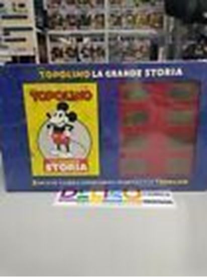 Immagine di TOPOLINO LA GRANDE STORIA FRANCOBOLLI IN METALLO DI TOPOLINO