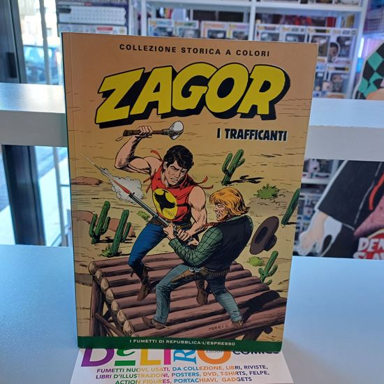 Immagine di COLLEZIONE STORICA A COLORI ZAGOR ALL. REPUBBLICA 123