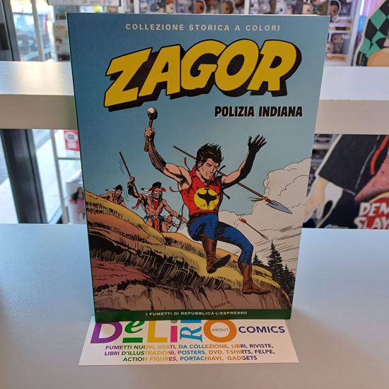 Immagine di COLLEZIONE STORICA A COLORI ZAGOR ALL. REPUBBLICA 098