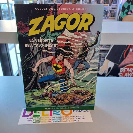 Immagine di COLLEZIONE STORICA A COLORI ZAGOR ALL. REPUBBLICA 097