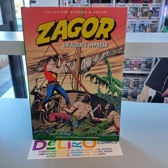 Immagine di COLLEZIONE STORICA A COLORI ZAGOR ALL. REPUBBLICA 090