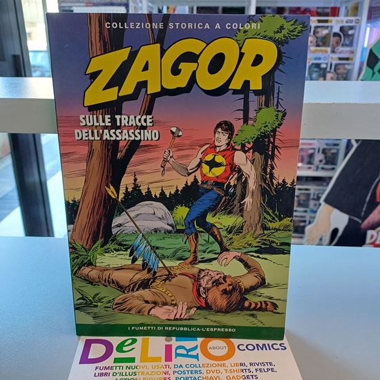 Immagine di COLLEZIONE STORICA A COLORI ZAGOR ALL. REPUBBLICA 089
