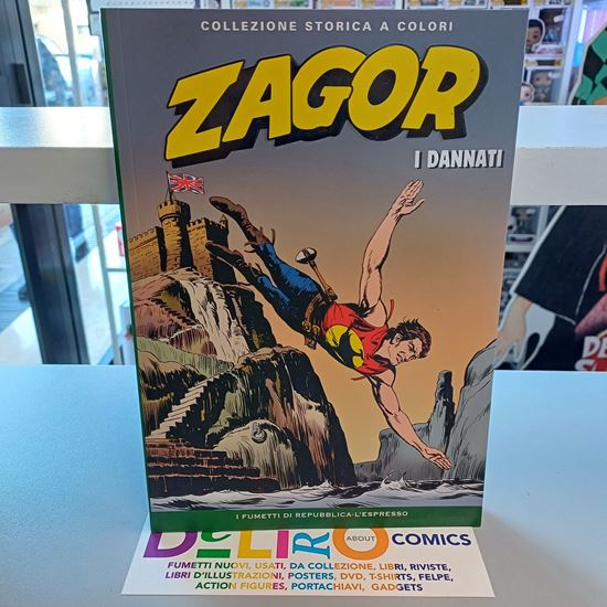 Immagine di COLLEZIONE STORICA A COLORI ZAGOR ALL. REPUBBLICA 037