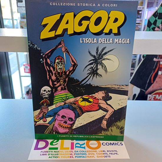 Immagine di COLLEZIONE STORICA A COLORI ZAGOR ALL. REPUBBLICA 038