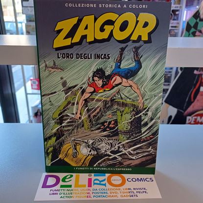 Immagine di COLLEZIONE STORICA A COLORI ZAGOR ALL. REPUBBLICA 039