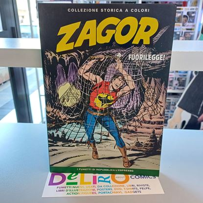 Immagine di COLLEZIONE STORICA A COLORI ZAGOR ALL. REPUBBLICA 080