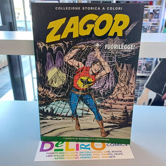 Immagine di COLLEZIONE STORICA A COLORI ZAGOR ALL. REPUBBLICA 080