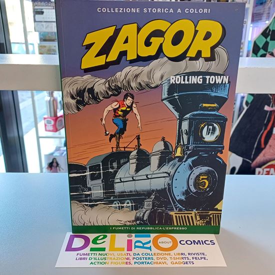 Immagine di COLLEZIONE STORICA A COLORI ZAGOR ALL. REPUBBLICA 034