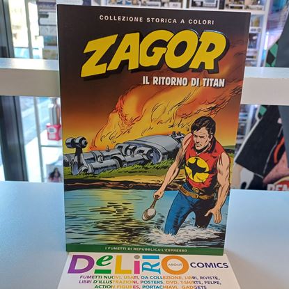Immagine di COLLEZIONE STORICA A COLORI ZAGOR ALL. REPUBBLICA 018