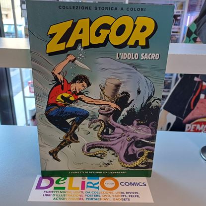 Immagine di COLLEZIONE STORICA A COLORI ZAGOR ALL. REPUBBLICA 019