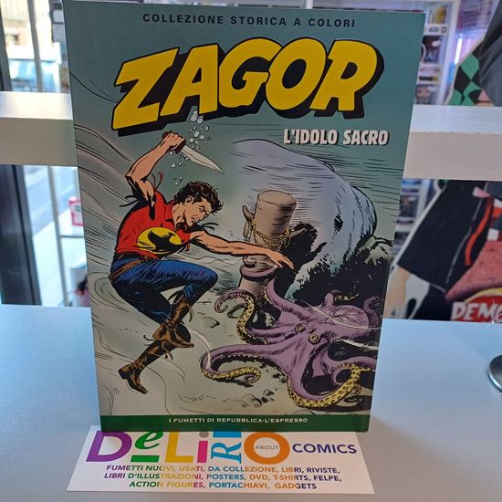 Immagine di COLLEZIONE STORICA A COLORI ZAGOR ALL. REPUBBLICA 019