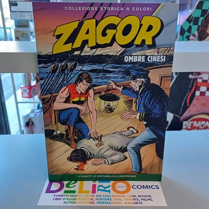 Immagine di COLLEZIONE STORICA A COLORI ZAGOR ALL. REPUBBLICA 062