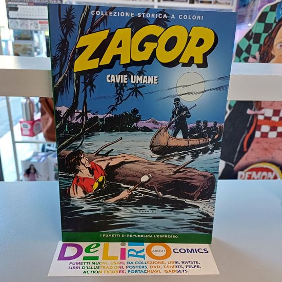 Immagine di COLLEZIONE STORICA A COLORI ZAGOR ALL. REPUBBLICA 061