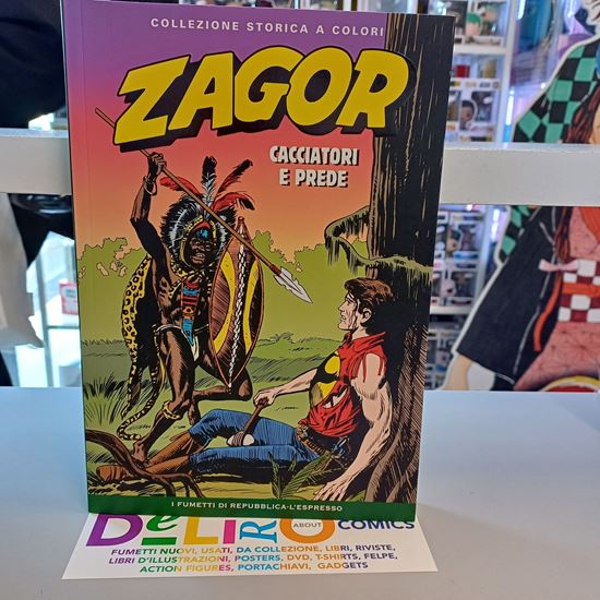 Immagine di COLLEZIONE STORICA A COLORI ZAGOR ALL. REPUBBLICA 057