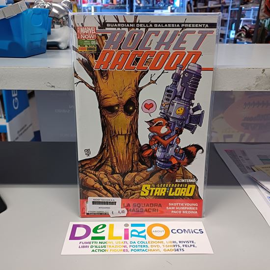 Immagine di ROCKET RACCOON & IL LEGGENDARIO STAR-LORD ALL-NEW MARVEL NOW! COVER A 005