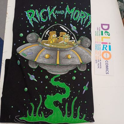 Immagine di T-SHIRT M/C RICK AND MORTY NAVICELLA TAGLIA M