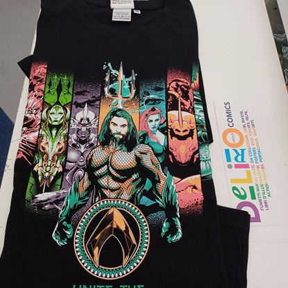 Immagine di T-SHIRT M/C AQUAMAN TAGLIA M