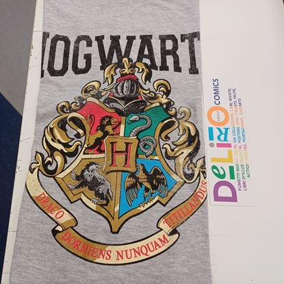 Immagine di T-SHIRT M/C HARRY POTTER STEMMA HOGWARTS TAGLIA M