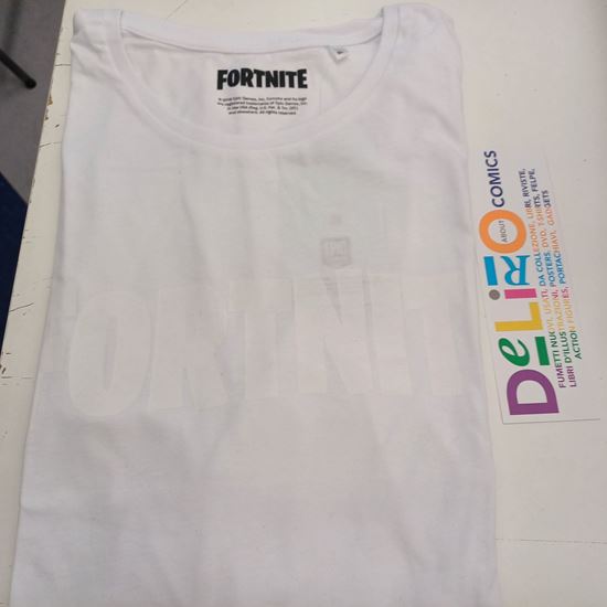Immagine di T-SHIRT M/C FORTNITE BIANCA TAGLIA XXL