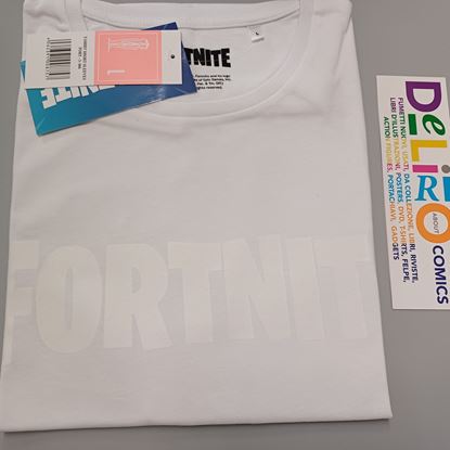 Immagine di T-SHIRT M/C FORTNITE BIANCA TAGLIA L