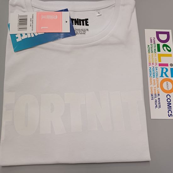 Immagine di T-SHIRT M/C FORTNITE BIANCA TAGLIA L