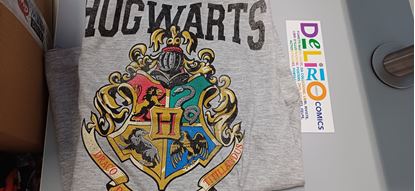 Immagine di T-SHIRT M/C HARRY POTTER STEMMA HOGWARTS TAGLIA L