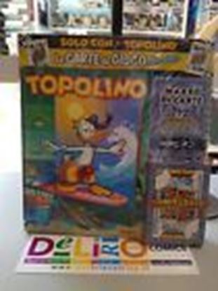 Immagine di TOPOLINO + LE CARTE DA GIOCO D'AUTORE MAZZO BLU 3533