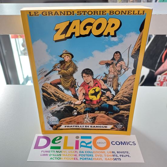 Immagine di LE GRANDI STORIE BONELLI - ZAGOR - FRATELLI DI SANGUE 002